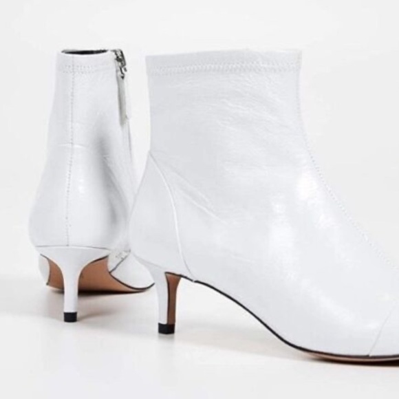 Rebecca Minkoff White Ankle Boots - Picture 2 of 16